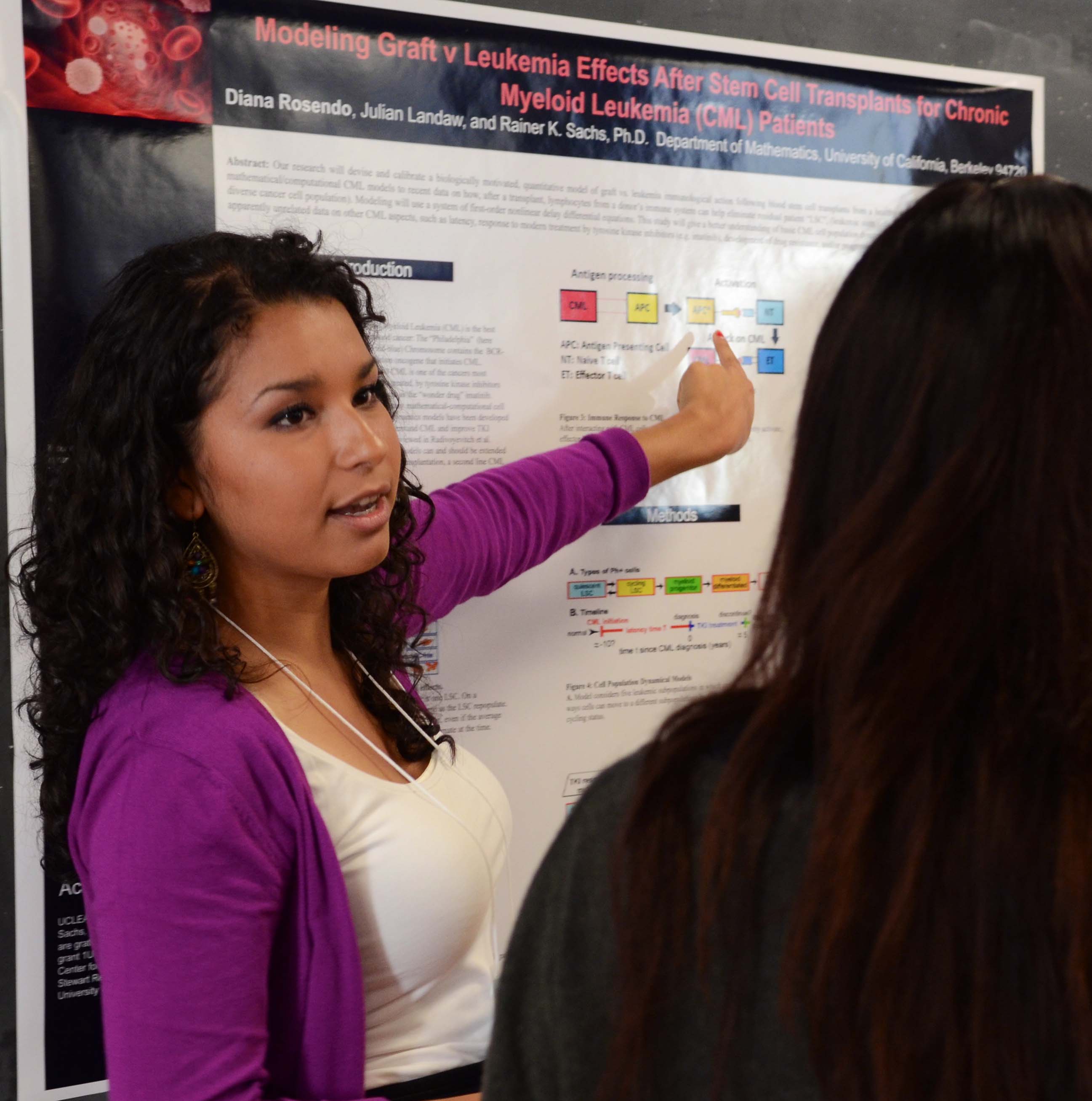 CAMP Scholars are involved in Faculty mentored STEM research, research conferences, and poster competitions