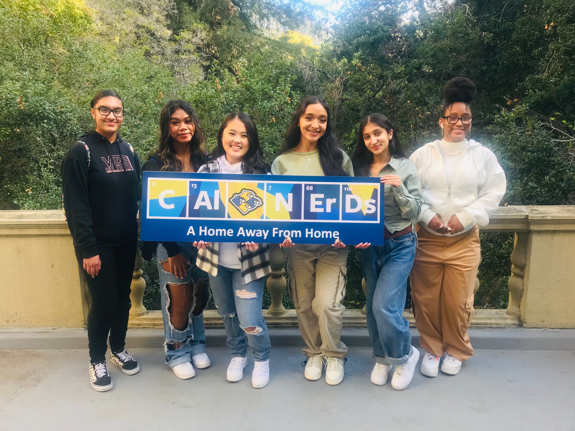 McNair High School Students Visit Our Cal NERDS Student Center