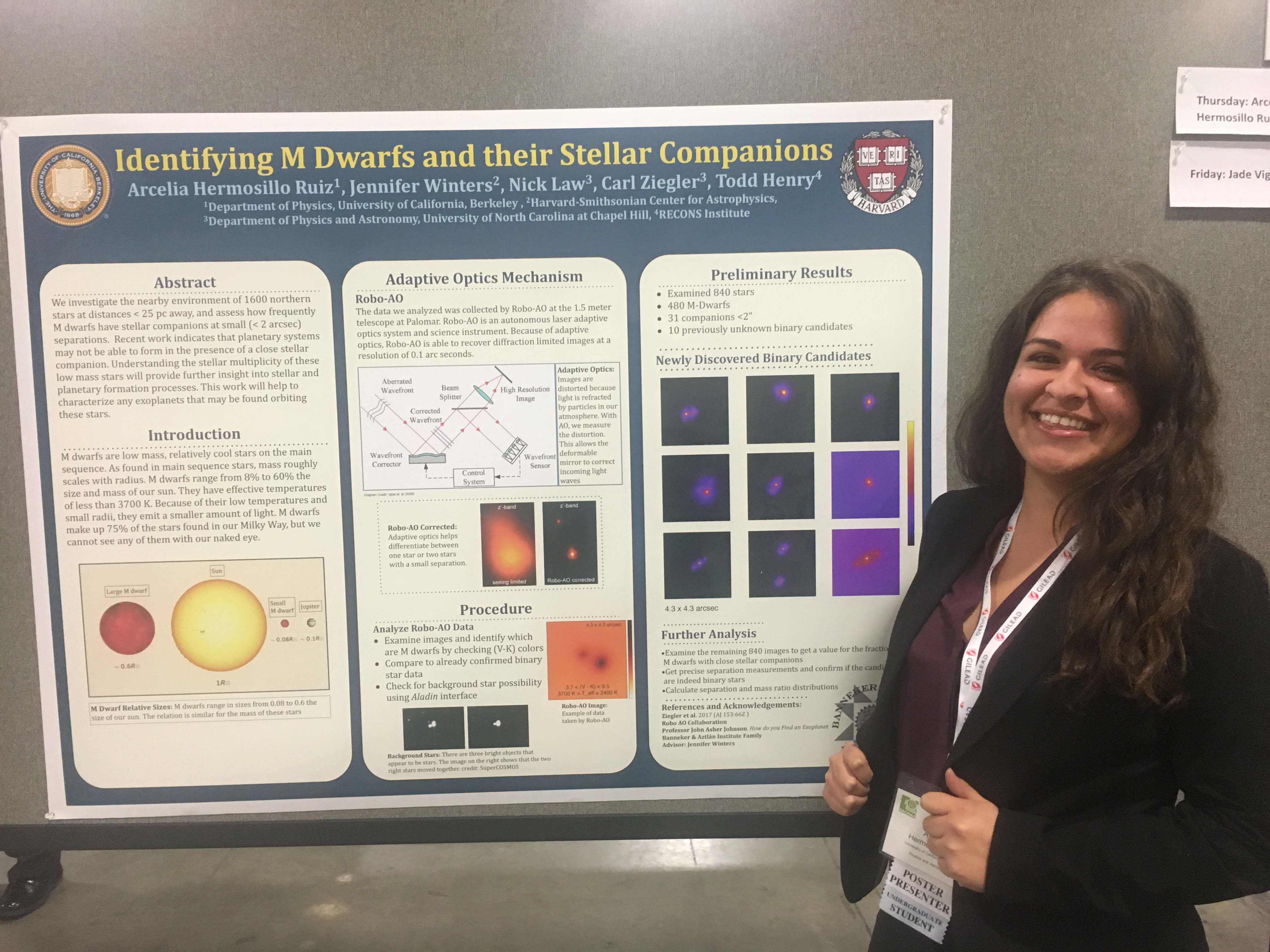 NERD Scholar Arcelia takes first place at SACNAS diversity STEM conference