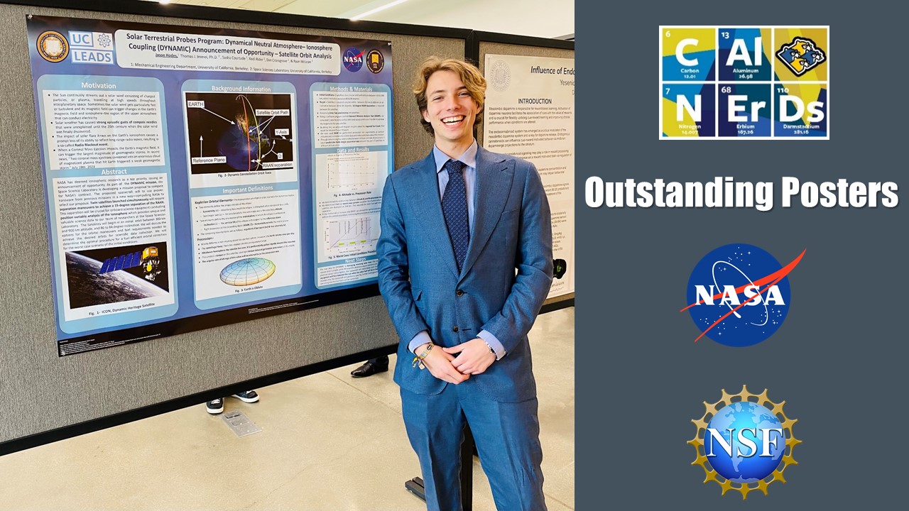 Cal NERDS is so proud of our research scholar Jason Hodes, outstanding poster!