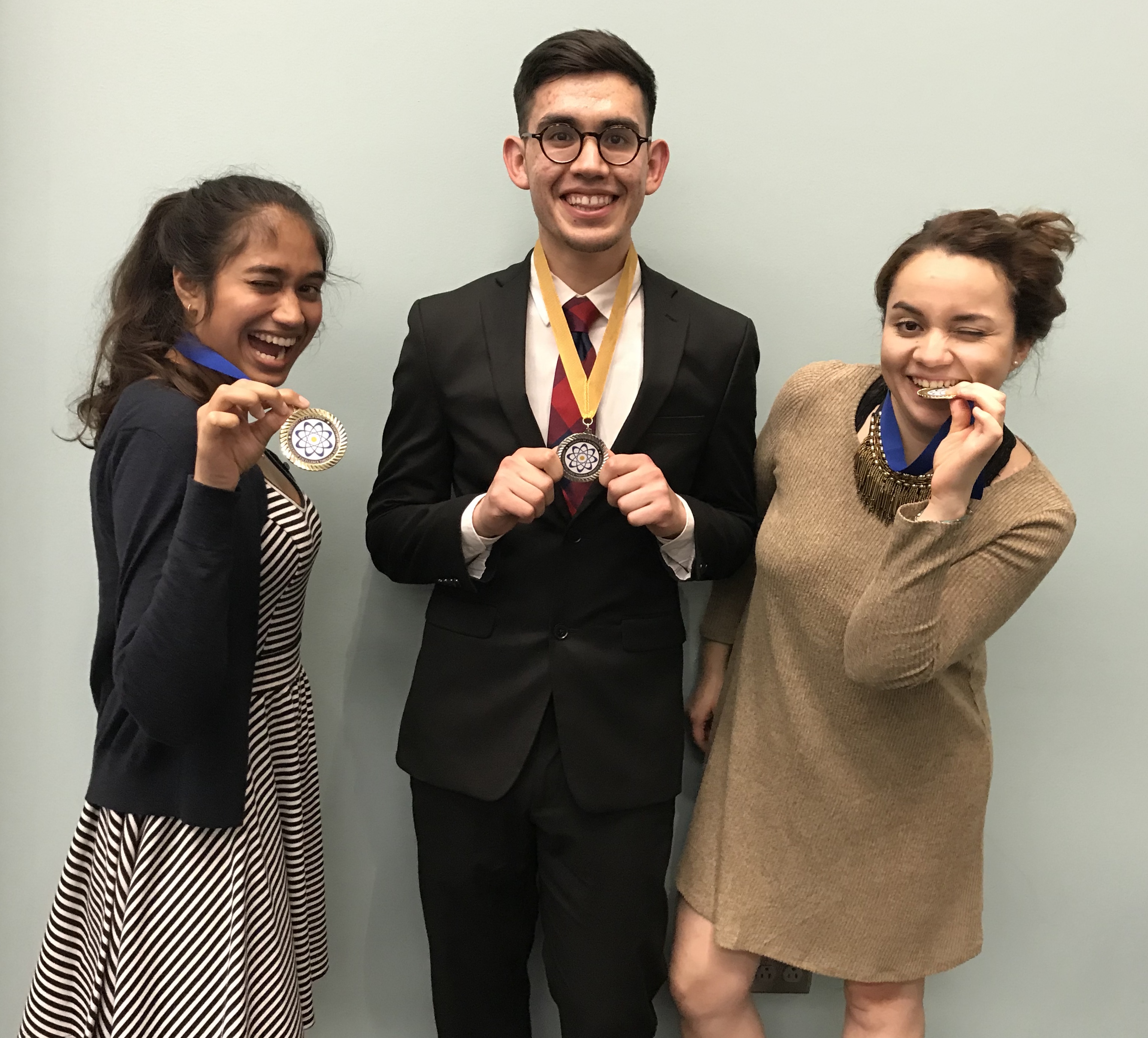 UC LEADS Statewide Research Poster Winners: Lekha, Edgar, & Silvia